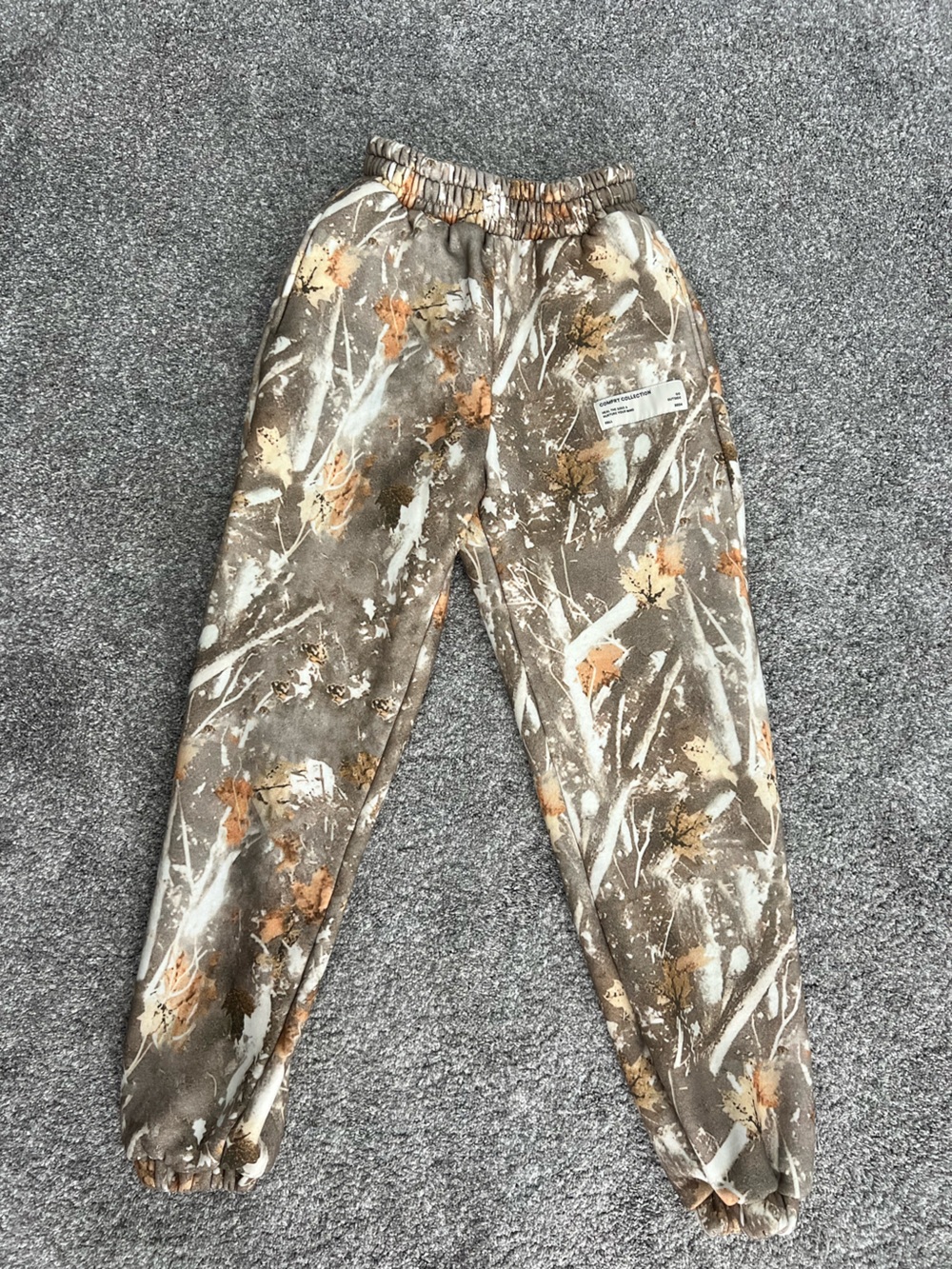 Comfrt Camouflage-Pattern Joggers in Brown & Beige - Picture 2 of 7